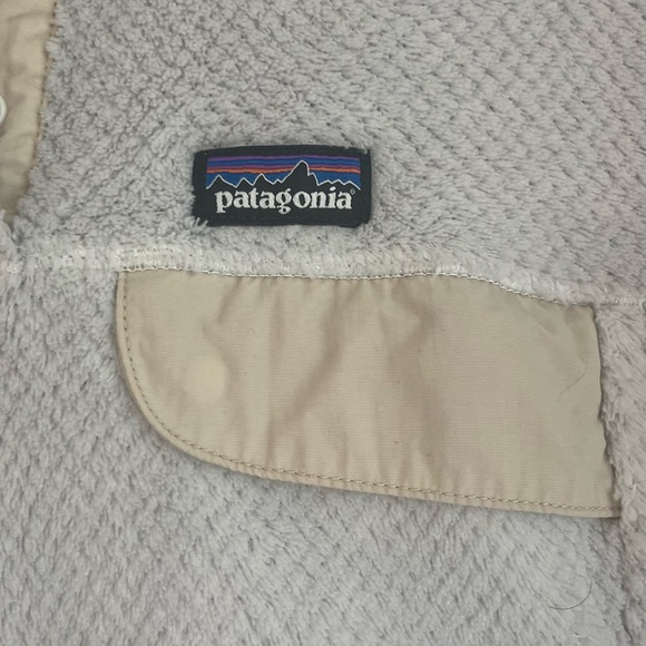 Patagonia Girls XL 14 Re-Tool Snap-T Gray Fleece Fleece Pullover Jacket - Picture 5 of 8